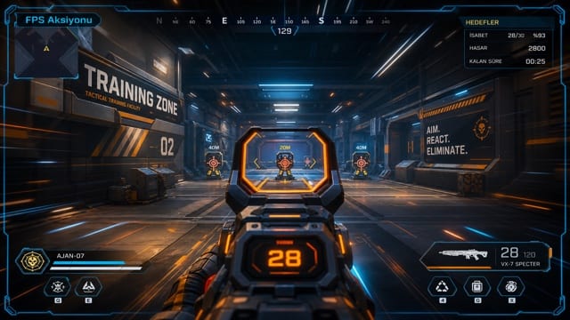 Slotime FPS aksiyon görseli